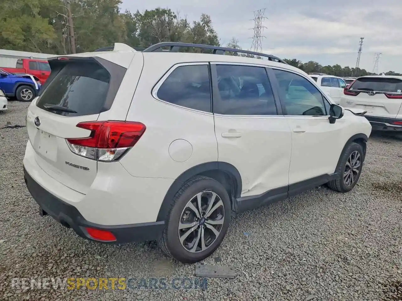3 Photograph of a damaged car JF2SKAPC0NH471701 SUBARU FORESTER 2022