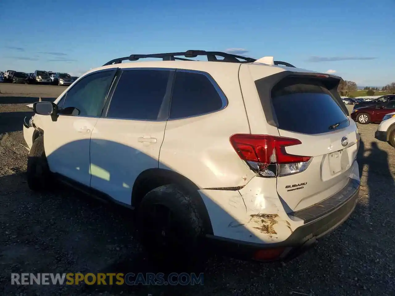 2 Photograph of a damaged car JF2SKAPC3NH474429 SUBARU FORESTER 2022