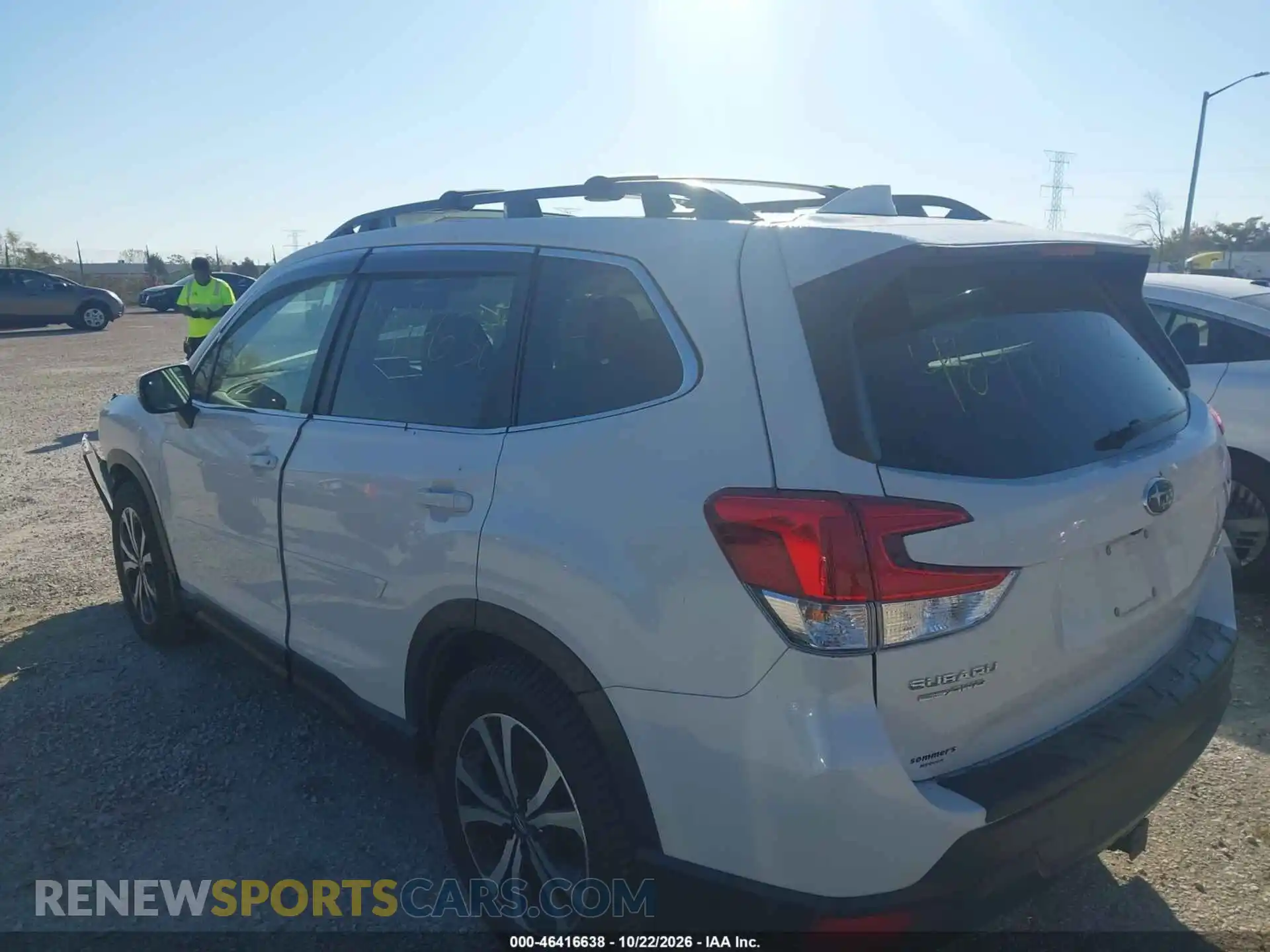 3 fotografías del automóvil dañado JF2SKAPC3NH477766 SUBARU FORESTER 2022