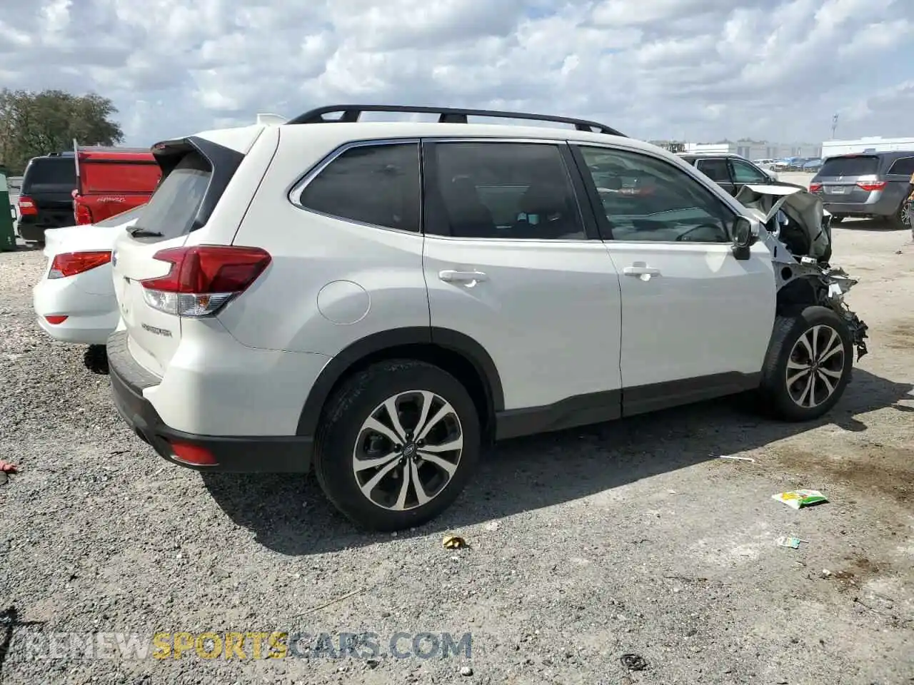 3 Photograph of a damaged car JF2SKAPC3NH516596 SUBARU FORESTER 2022