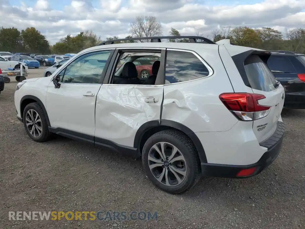 2 Photograph of a damaged car JF2SKAPC4NH434294 SUBARU FORESTER 2022