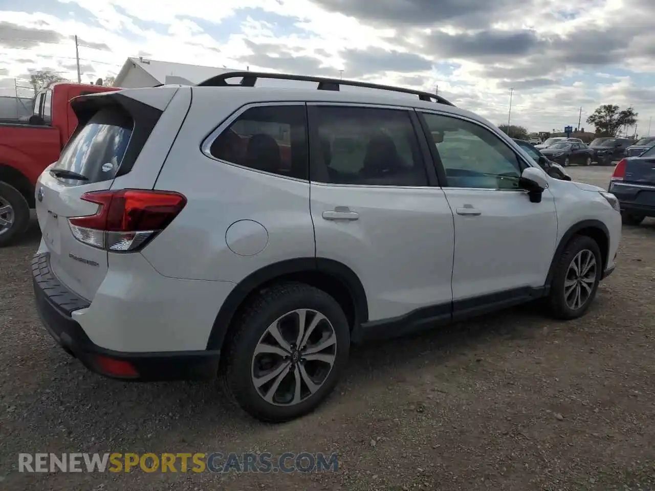 3 Photograph of a damaged car JF2SKAPC4NH434294 SUBARU FORESTER 2022