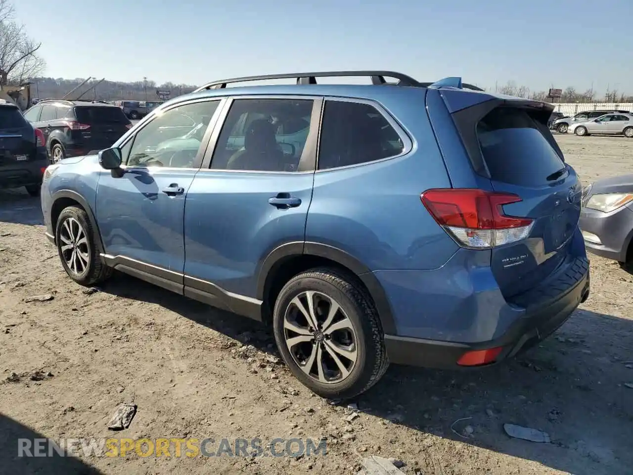 2 fotografías del automóvil dañado JF2SKAPC5NH461200 SUBARU FORESTER 2022