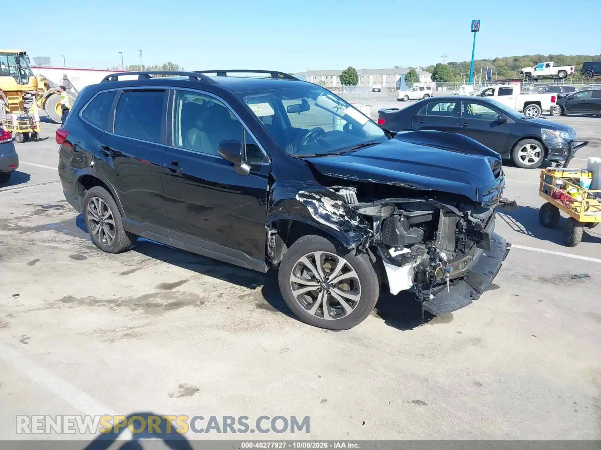 1 Photograph of a damaged car JF2SKAPC5NH469846 SUBARU FORESTER 2022
