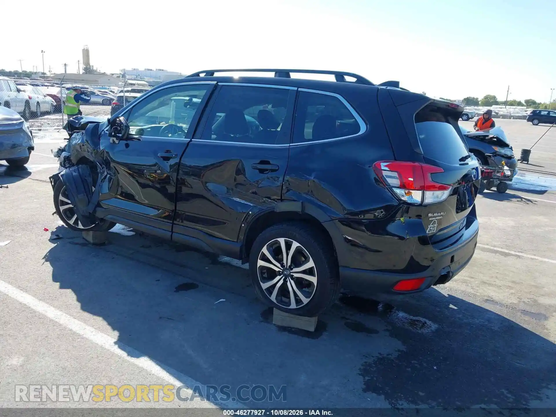 3 Photograph of a damaged car JF2SKAPC5NH469846 SUBARU FORESTER 2022