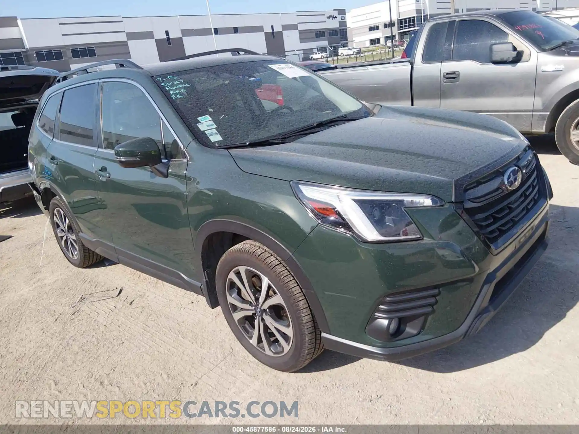 1 Photograph of a damaged car JF2SKAPC5NH521816 SUBARU FORESTER 2022