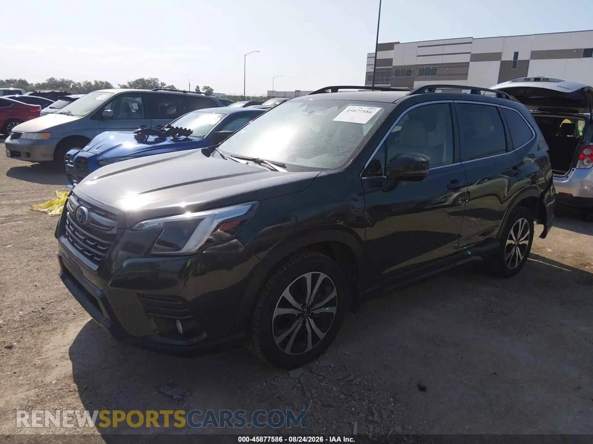2 Photograph of a damaged car JF2SKAPC5NH521816 SUBARU FORESTER 2022