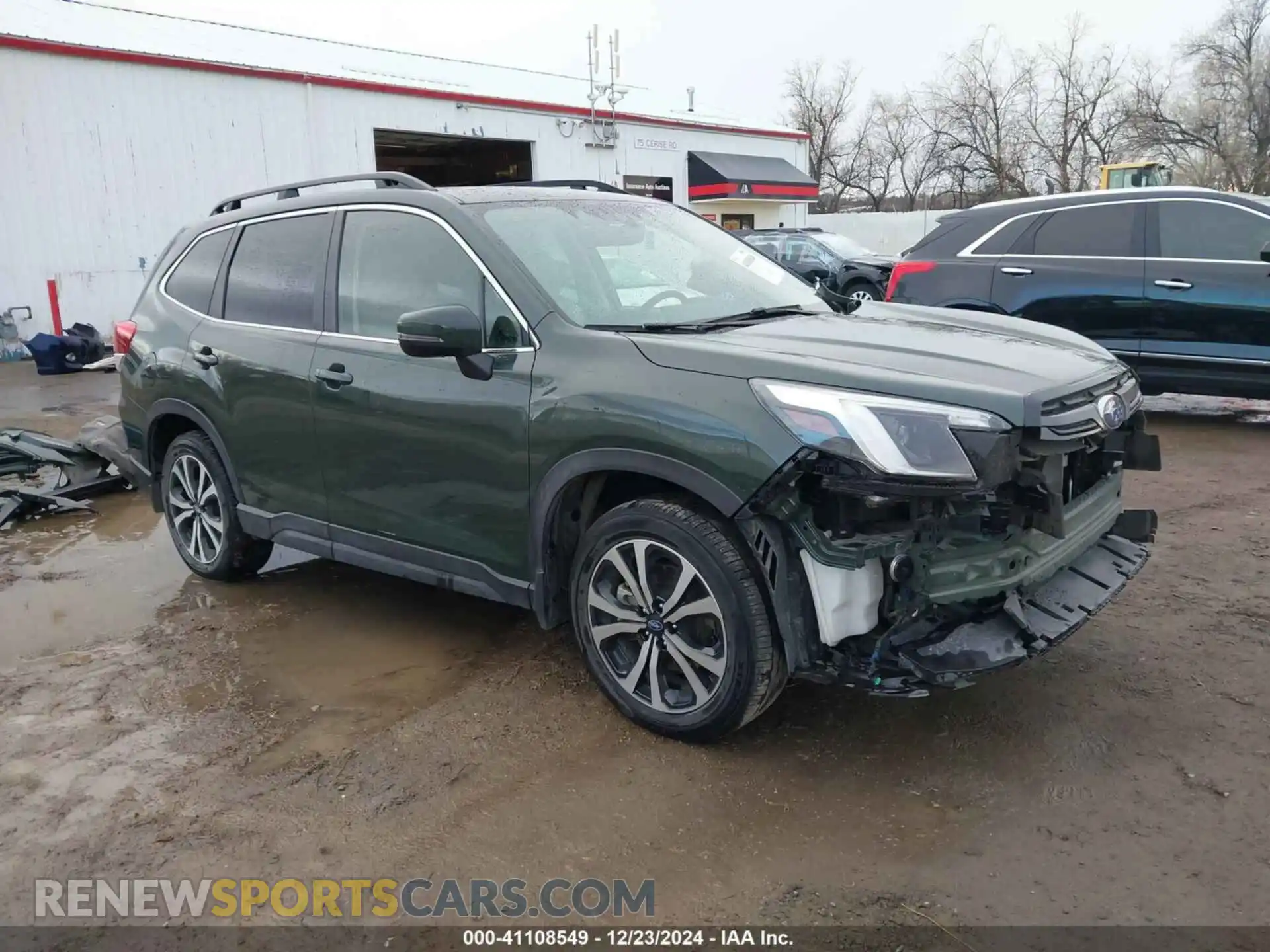 1 fotografías del automóvil dañado JF2SKAPC6NH505642 SUBARU FORESTER 2022