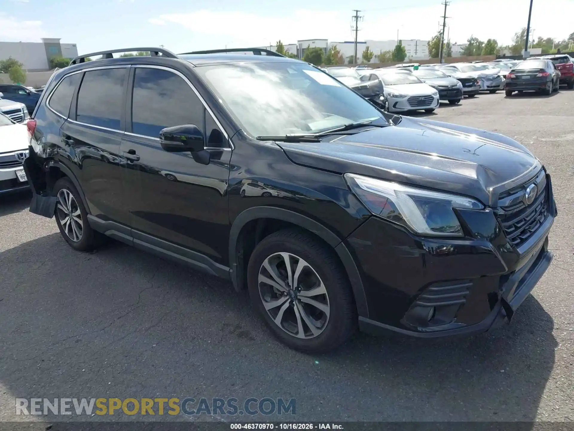 1 fotografías del automóvil dañado JF2SKAPC6NH519203 SUBARU FORESTER 2022