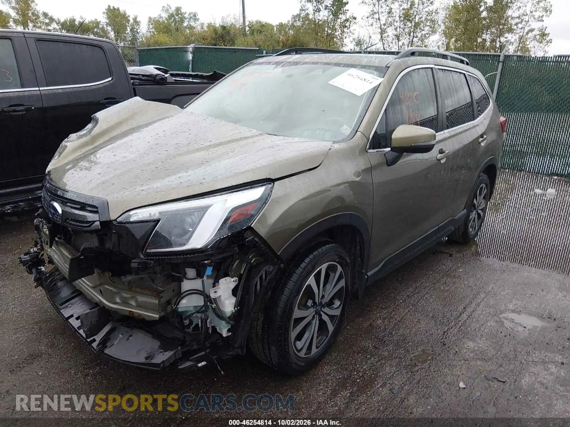 2 Photograph of a damaged car JF2SKAPC7NH423435 SUBARU FORESTER 2022