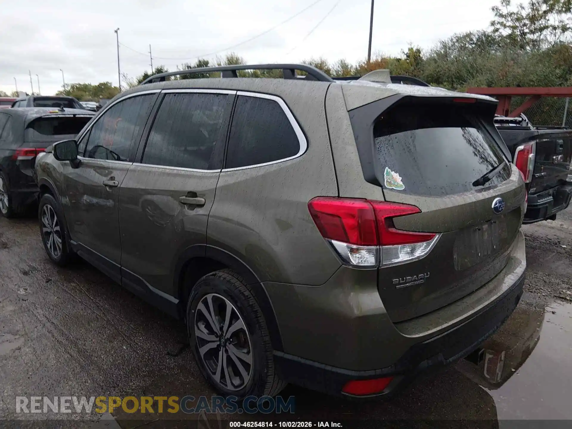 3 Photograph of a damaged car JF2SKAPC7NH423435 SUBARU FORESTER 2022