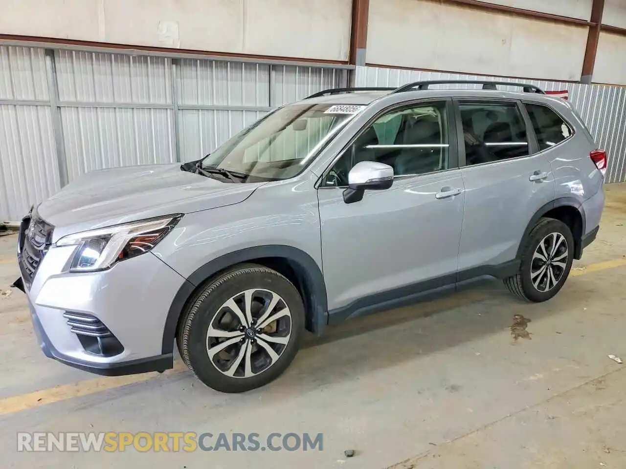 1 Photograph of a damaged car JF2SKAPC7NH432295 SUBARU FORESTER 2022