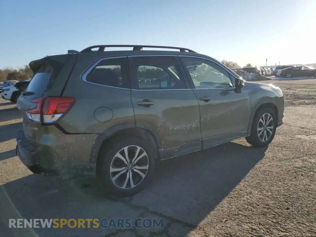3 Photograph of a damaged car JF2SKAPC7NH472134 SUBARU FORESTER 2022