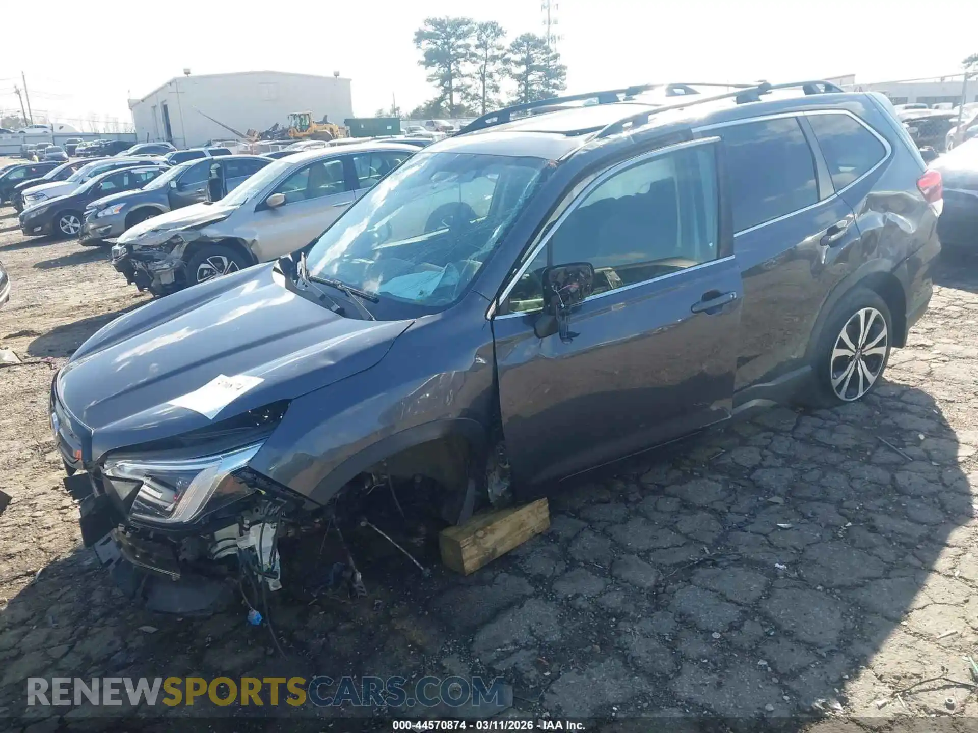 2 Photograph of a damaged car JF2SKAPC8NH409530 SUBARU FORESTER 2022