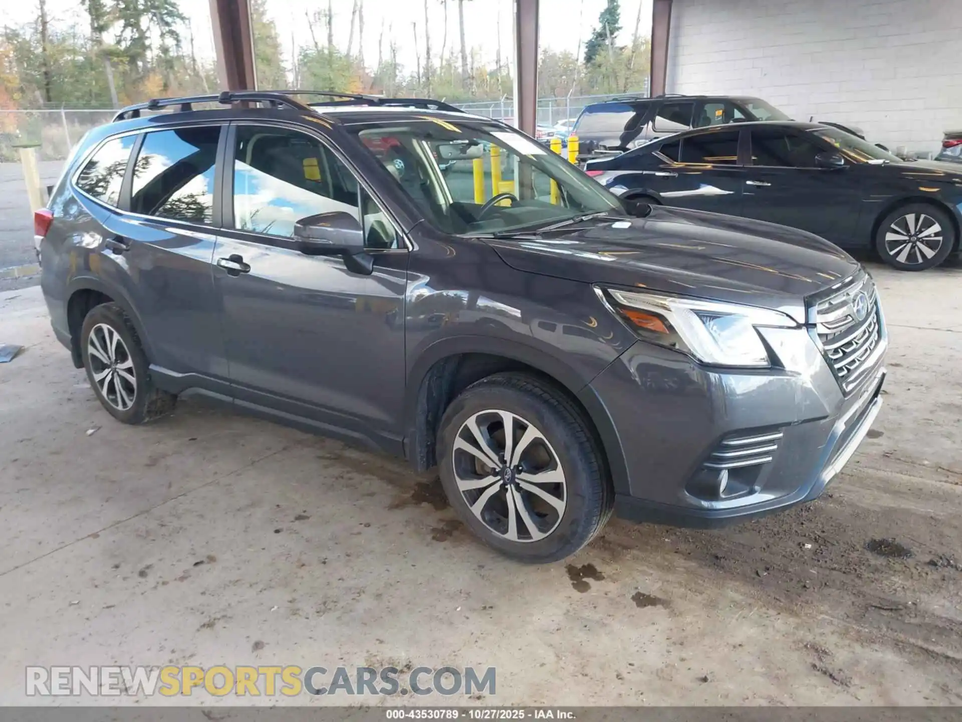 1 Photograph of a damaged car JF2SKAPC8NH459568 SUBARU FORESTER 2022
