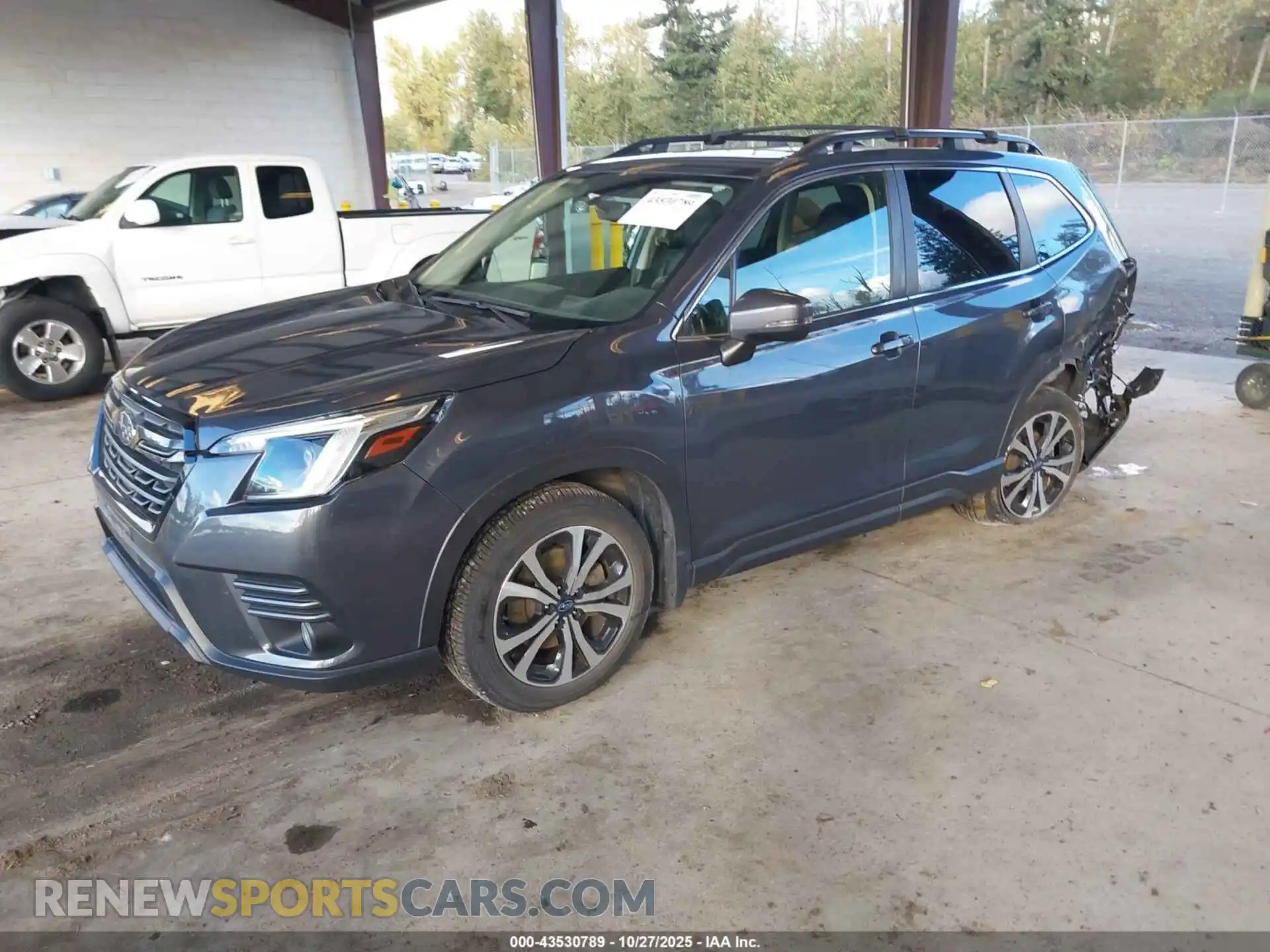 2 Photograph of a damaged car JF2SKAPC8NH459568 SUBARU FORESTER 2022