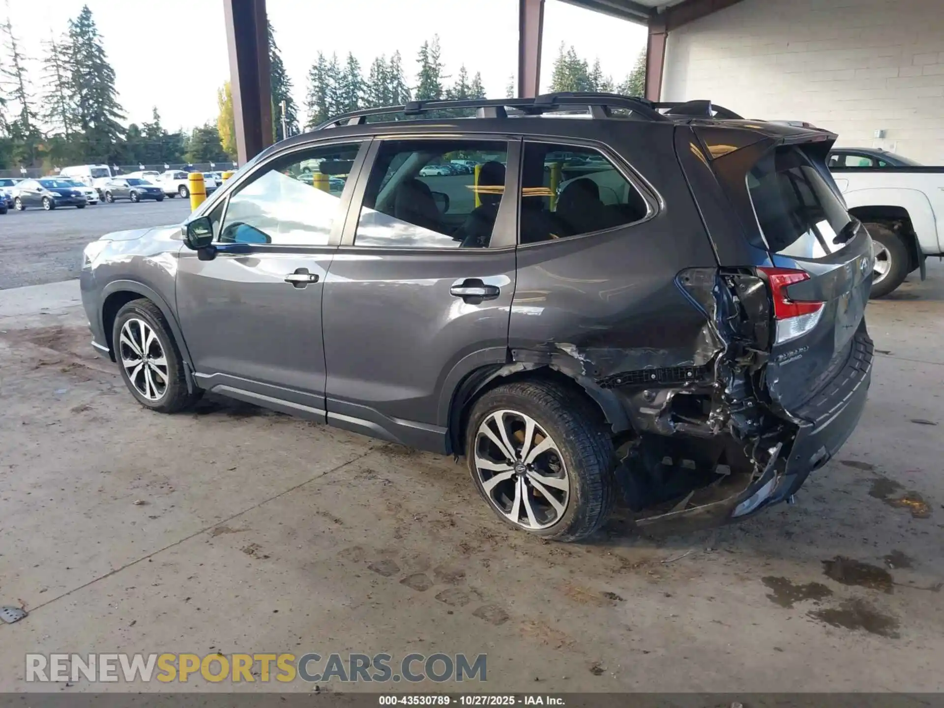 3 Photograph of a damaged car JF2SKAPC8NH459568 SUBARU FORESTER 2022