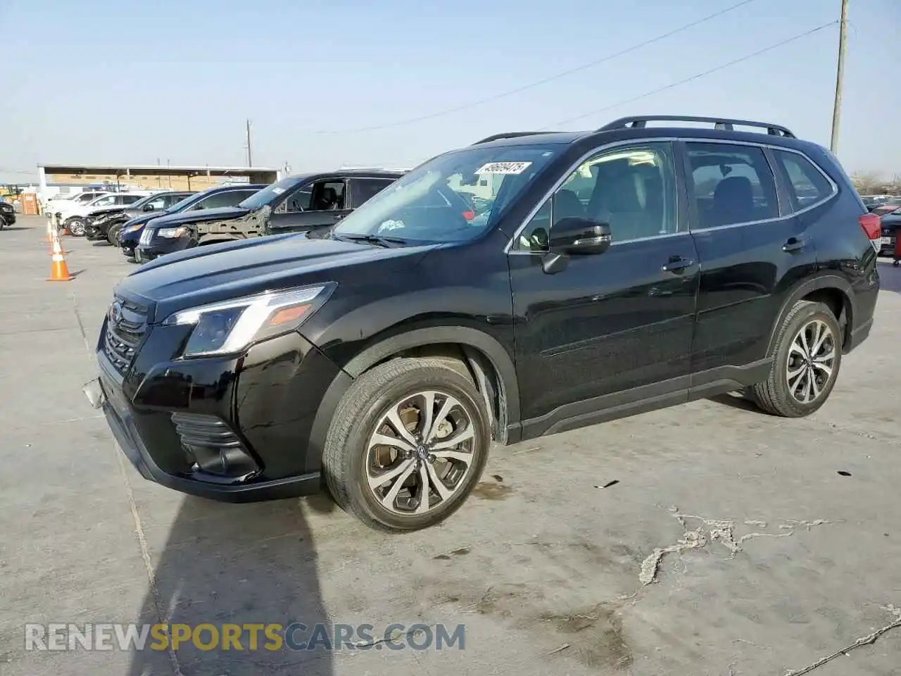 1 Photograph of a damaged car JF2SKAPC8NH478069 SUBARU FORESTER 2022