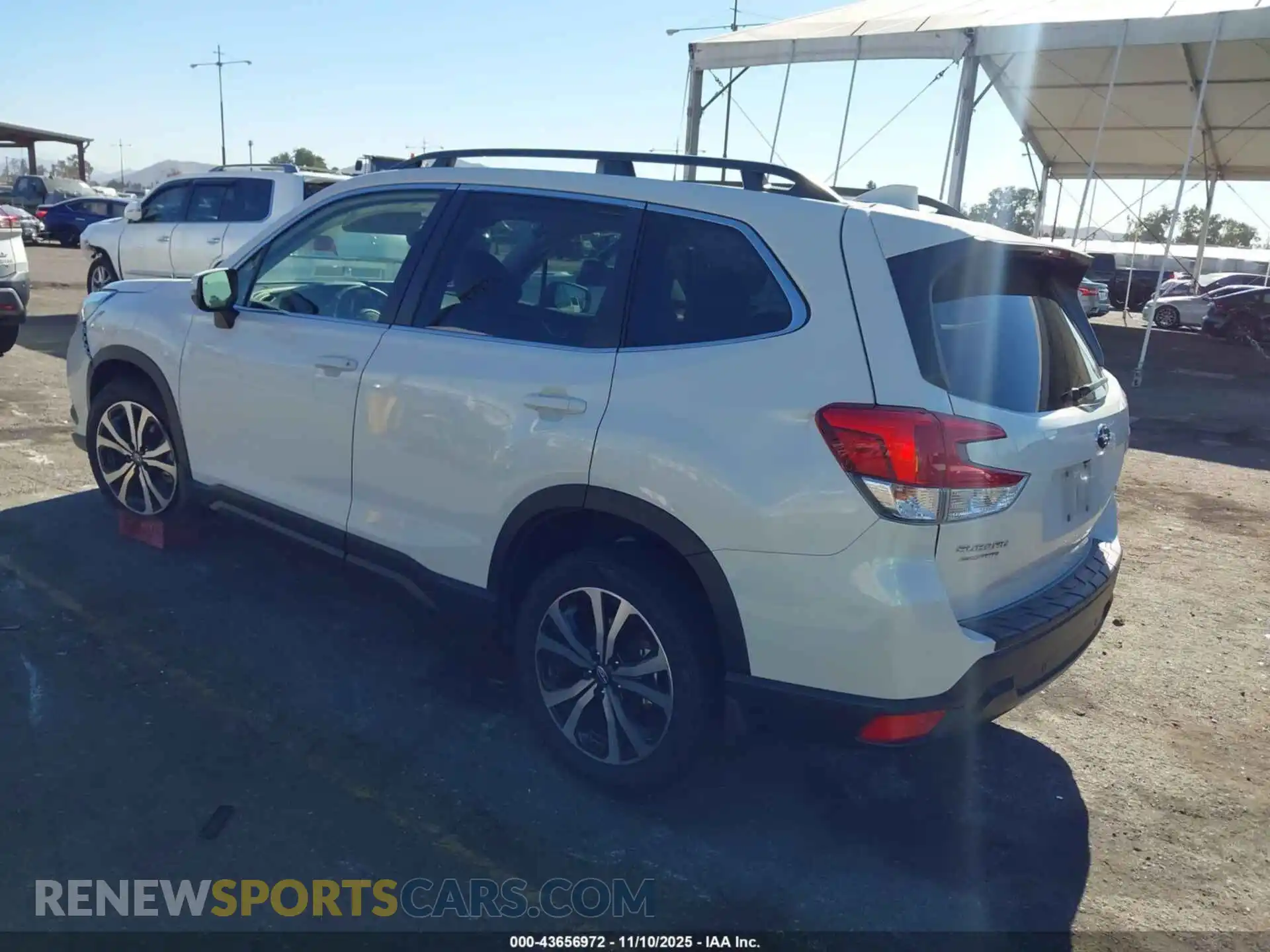 3 Photograph of a damaged car JF2SKAPC8NH507392 SUBARU FORESTER 2022