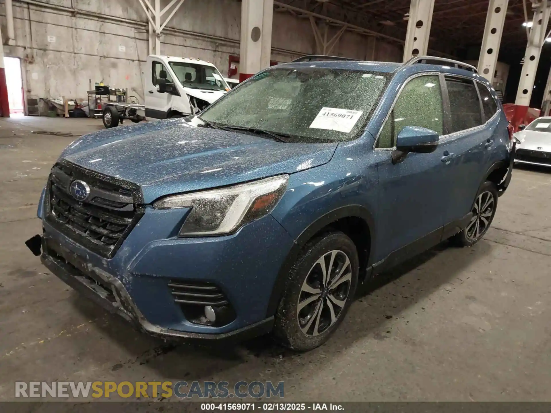 2 Photograph of a damaged car JF2SKAPC8NH521969 SUBARU FORESTER 2022