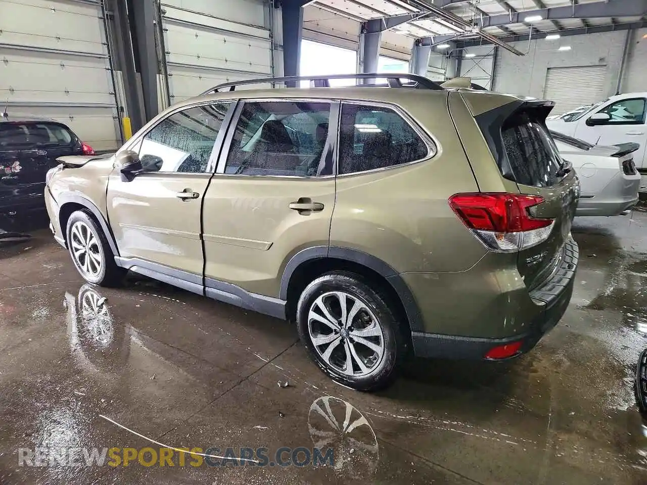 2 Photograph of a damaged car JF2SKAPC9NH406572 SUBARU FORESTER 2022
