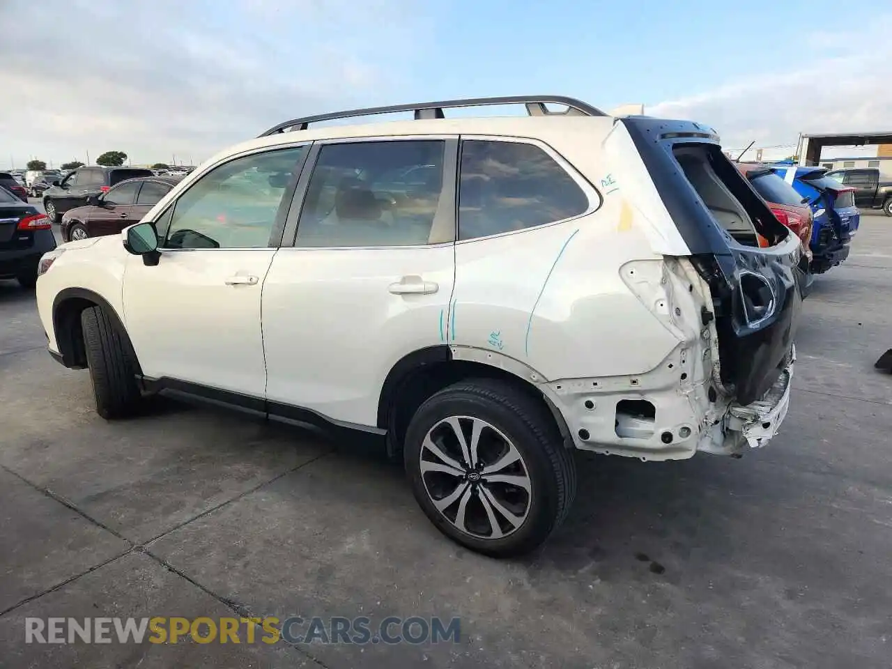 2 Photograph of a damaged car JF2SKAPC9NH410833 SUBARU FORESTER 2022