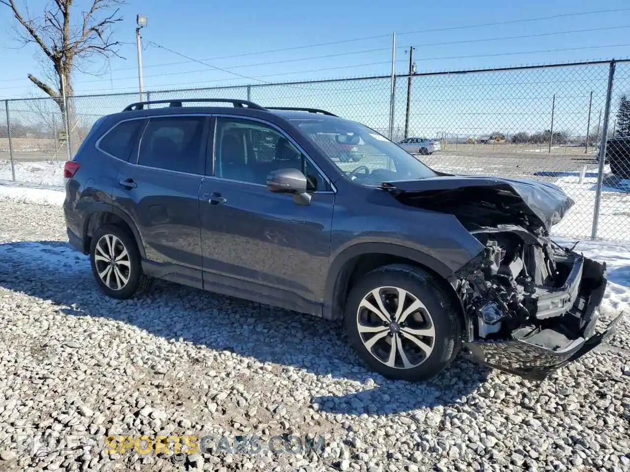 3 Photograph of a damaged car JF2SKAPC9NH416597 SUBARU FORESTER 2022