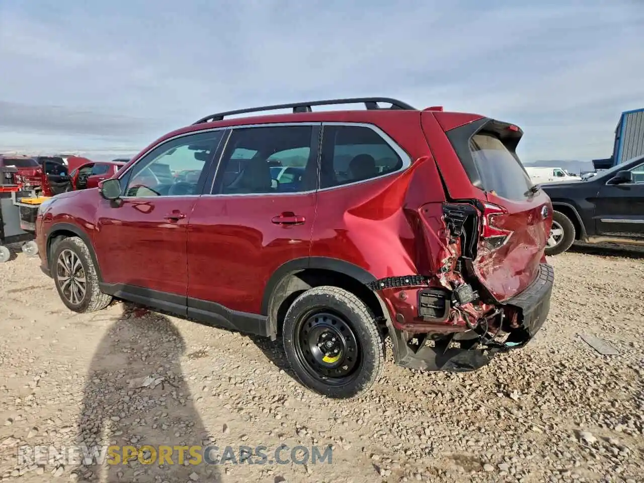 2 Photograph of a damaged car JF2SKAPCXNH466148 SUBARU FORESTER 2022