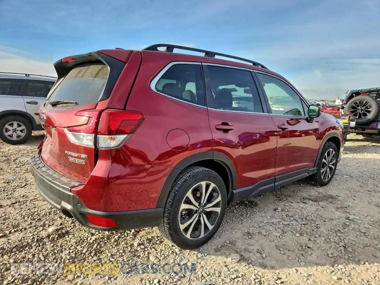 3 Photograph of a damaged car JF2SKAPCXNH466148 SUBARU FORESTER 2022
