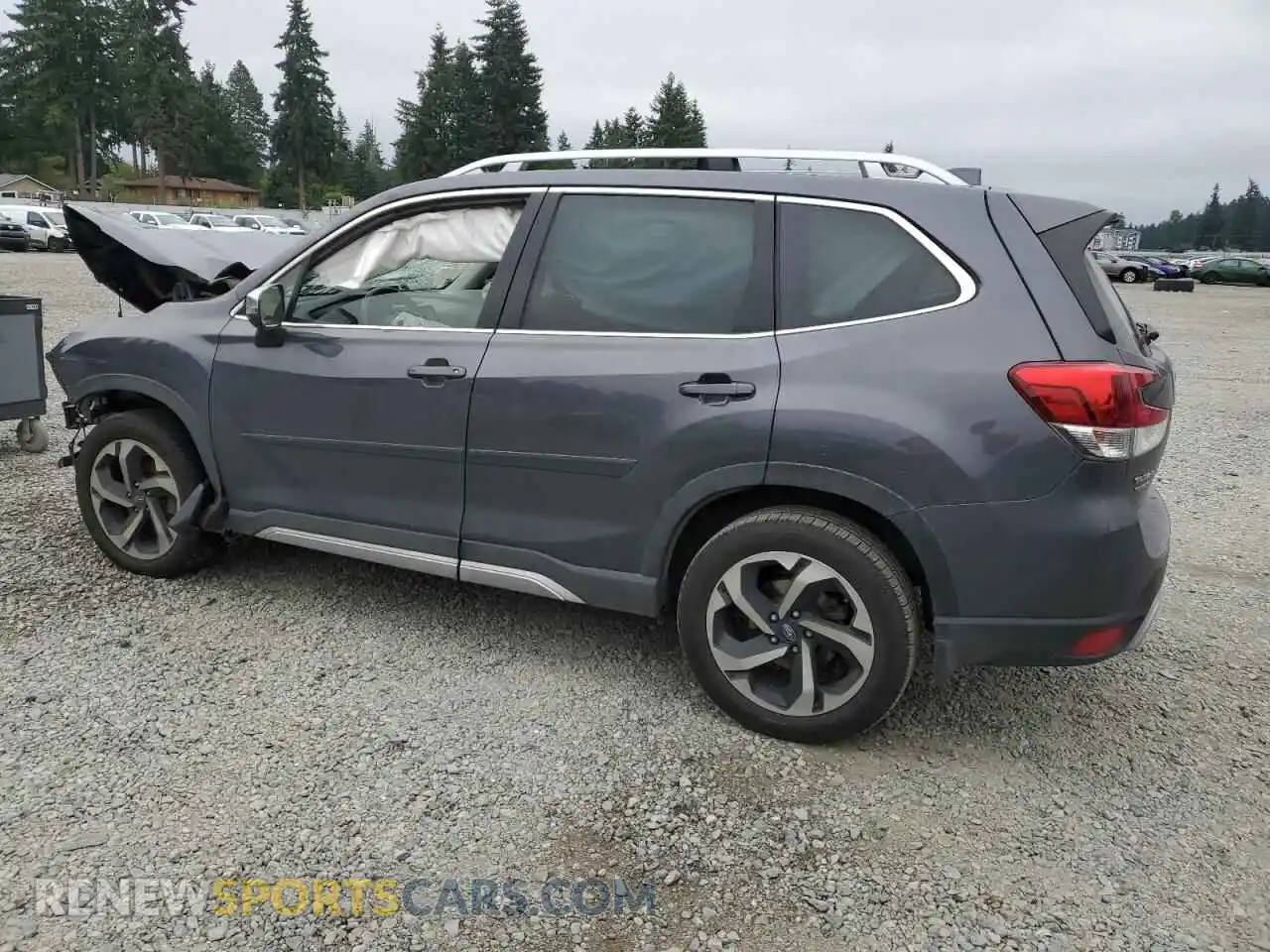 2 Photograph of a damaged car JF2SKARC0NH529366 SUBARU FORESTER 2022