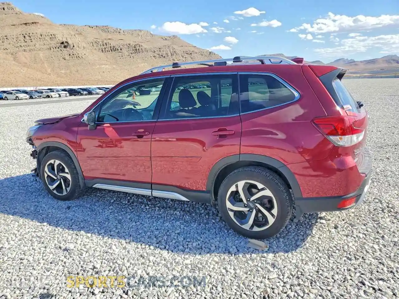 2 Photograph of a damaged car JF2SKARC1NH415800 SUBARU FORESTER 2022