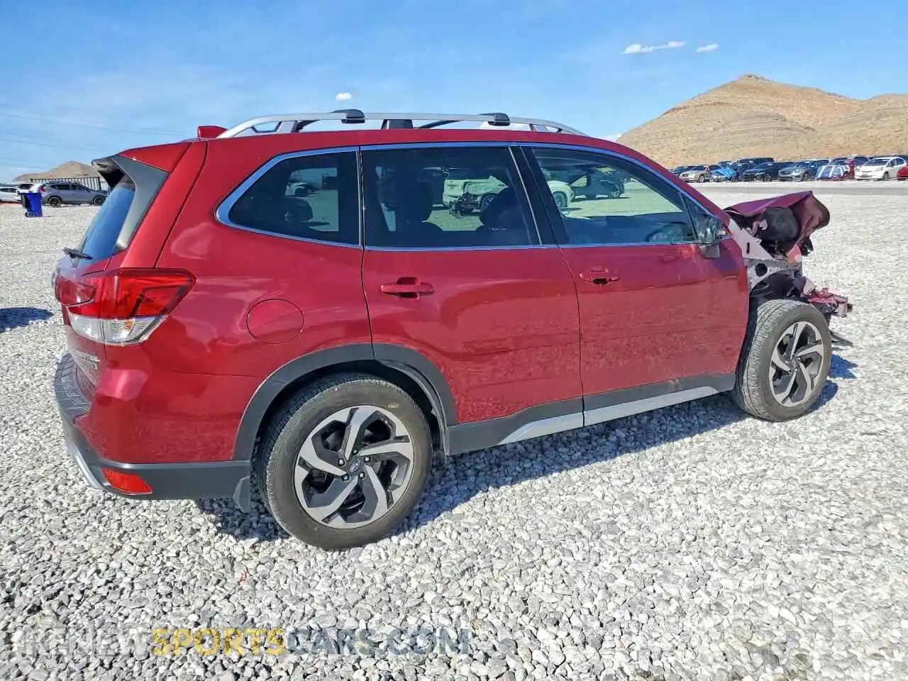3 Photograph of a damaged car JF2SKARC1NH415800 SUBARU FORESTER 2022