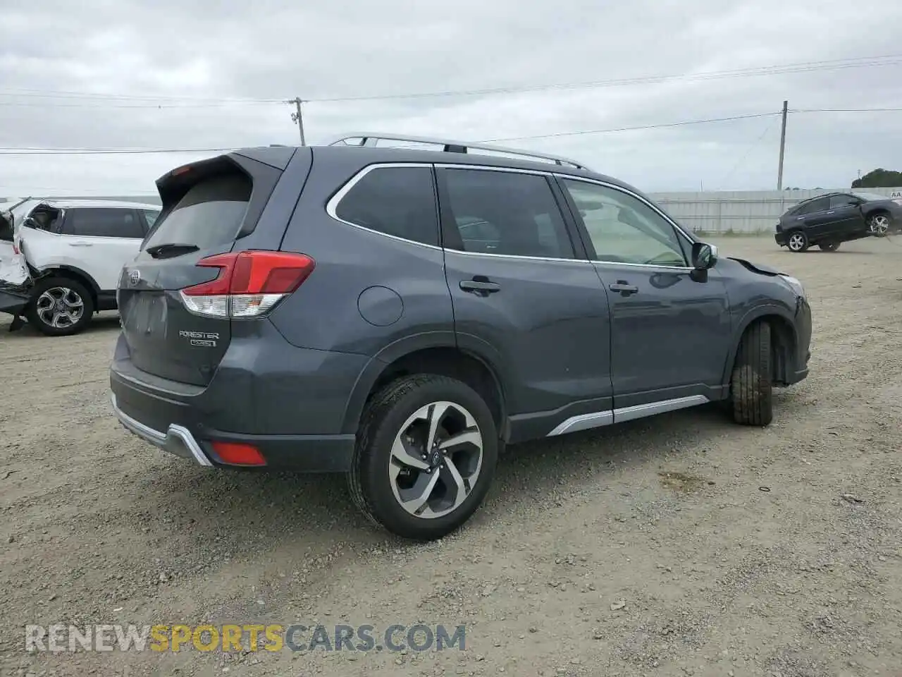 3 Photograph of a damaged car JF2SKARC1NH431446 SUBARU FORESTER 2022
