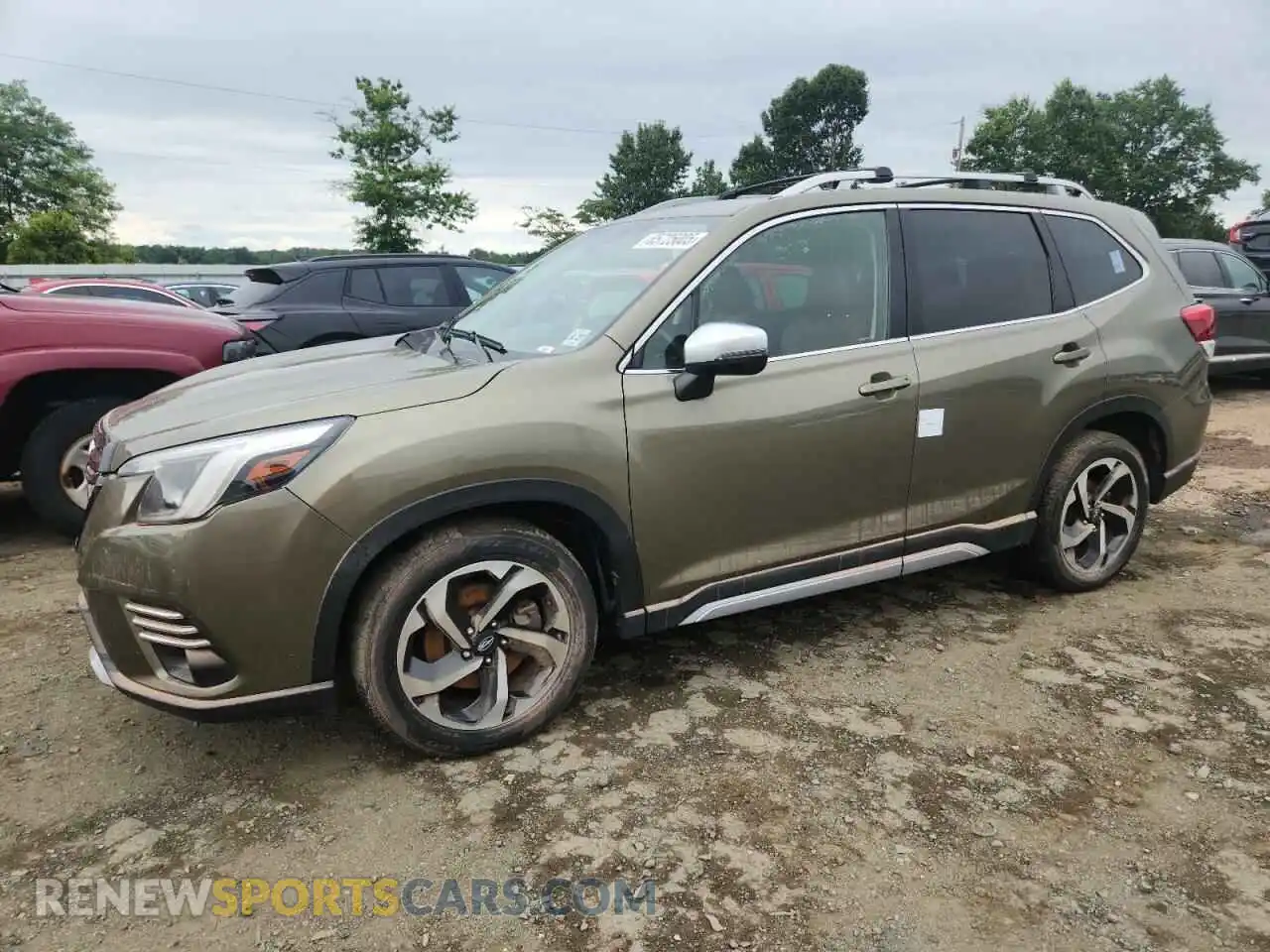 1 Photograph of a damaged car JF2SKARC2NH431830 SUBARU FORESTER 2022