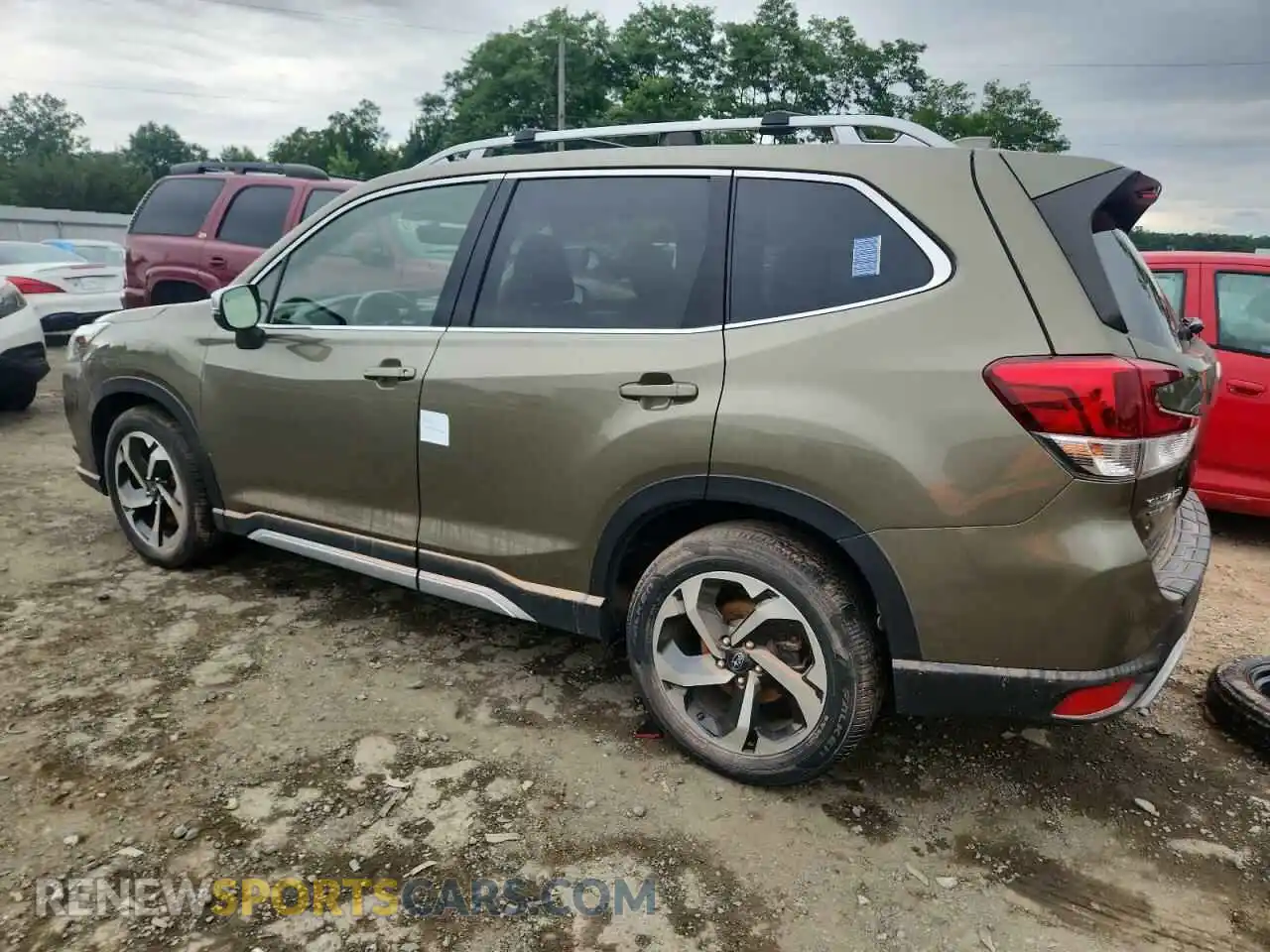 2 Photograph of a damaged car JF2SKARC2NH431830 SUBARU FORESTER 2022