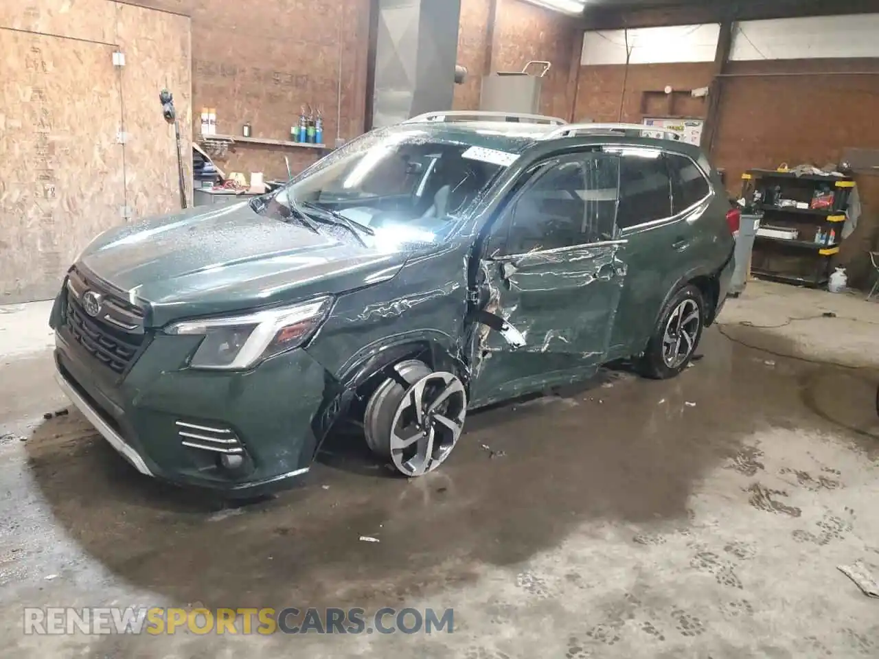 1 Photograph of a damaged car JF2SKARC2NH473267 SUBARU FORESTER 2022