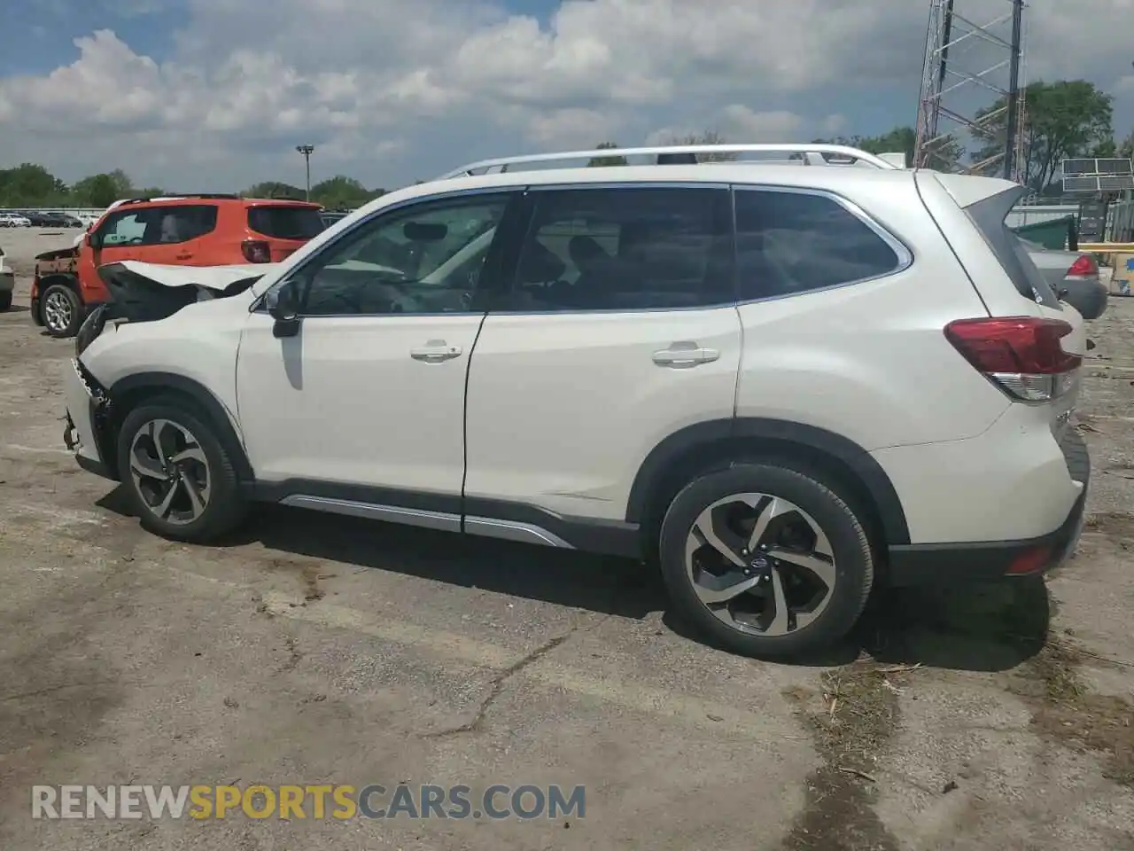 2 Photograph of a damaged car JF2SKARC2NH500645 SUBARU FORESTER 2022