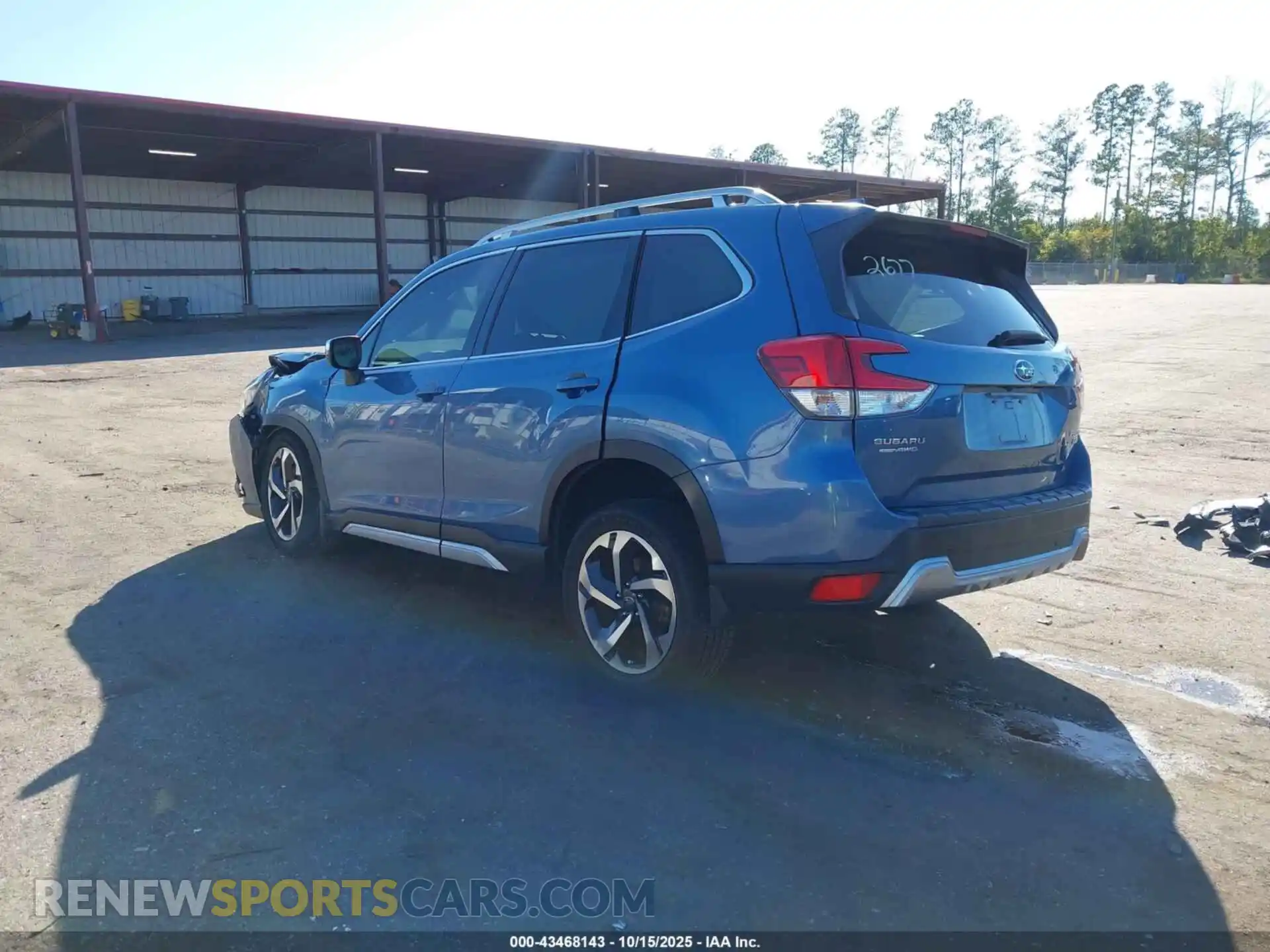 3 Photograph of a damaged car JF2SKARC3NH432677 SUBARU FORESTER 2022