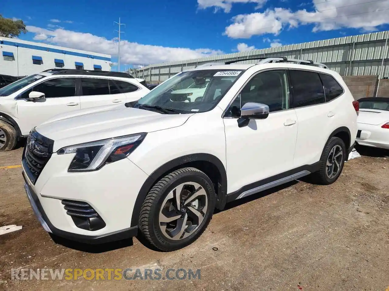 1 fotografías del automóvil dañado JF2SKARC3NH439743 SUBARU FORESTER 2022