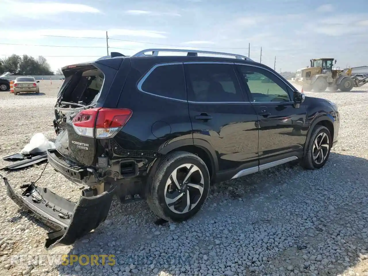 3 Photograph of a damaged car JF2SKARC4NH502400 SUBARU FORESTER 2022