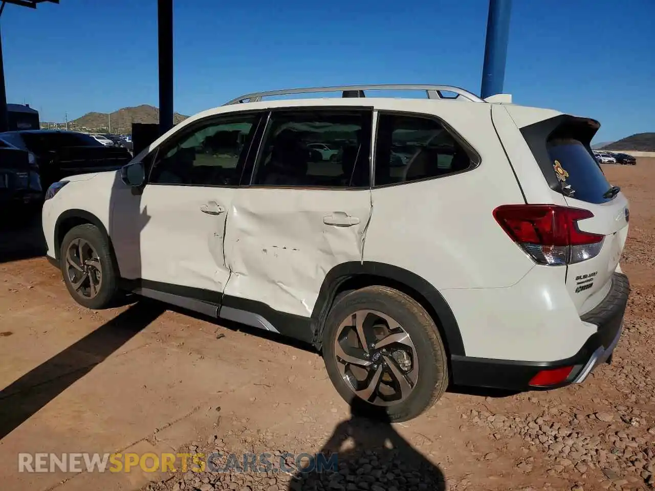 2 Фотография поврежденного автомобиля JF2SKARC5NH404833 SUBARU FORESTER 2022