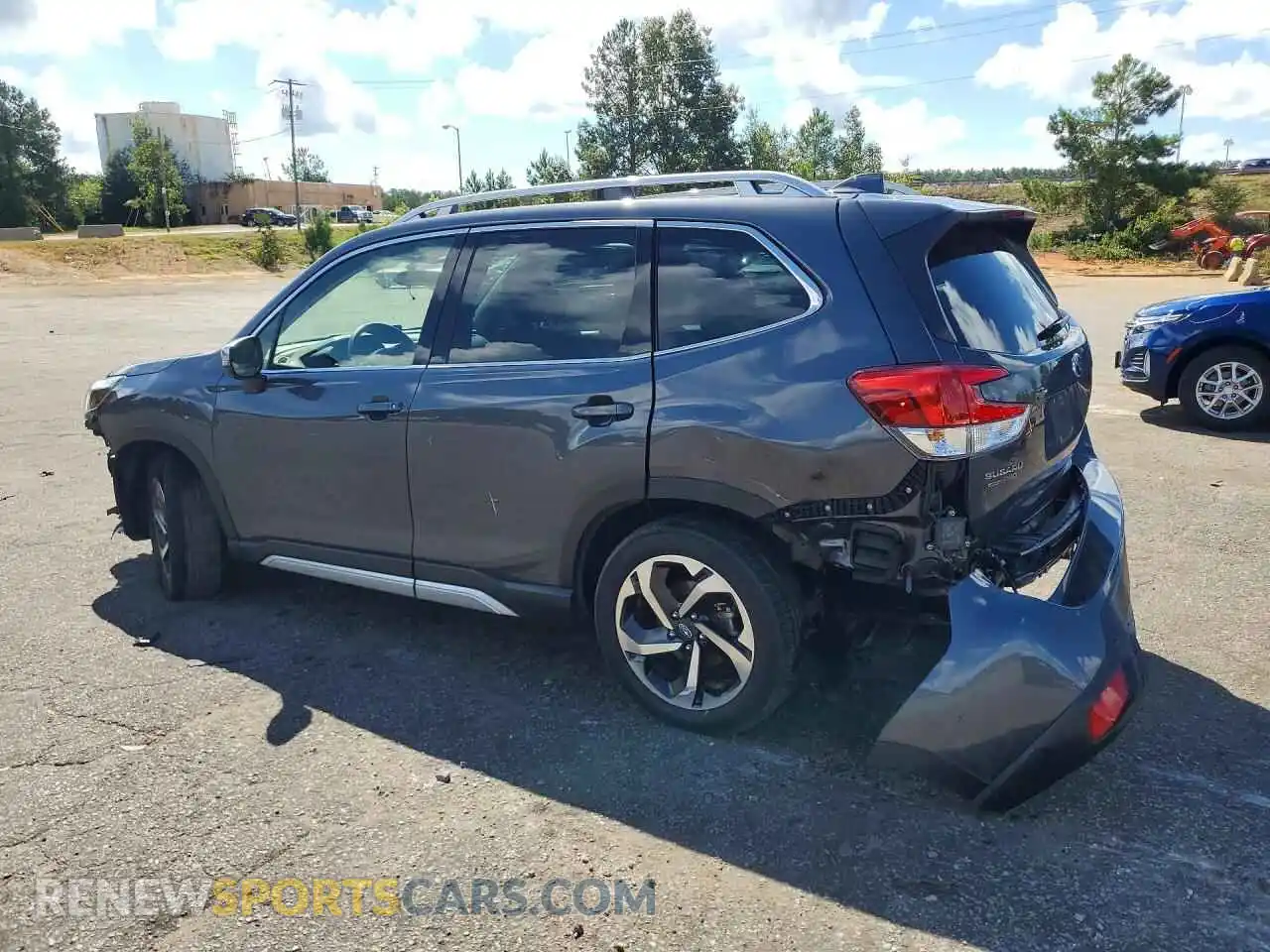 2 Photograph of a damaged car JF2SKARC5NH490547 SUBARU FORESTER 2022