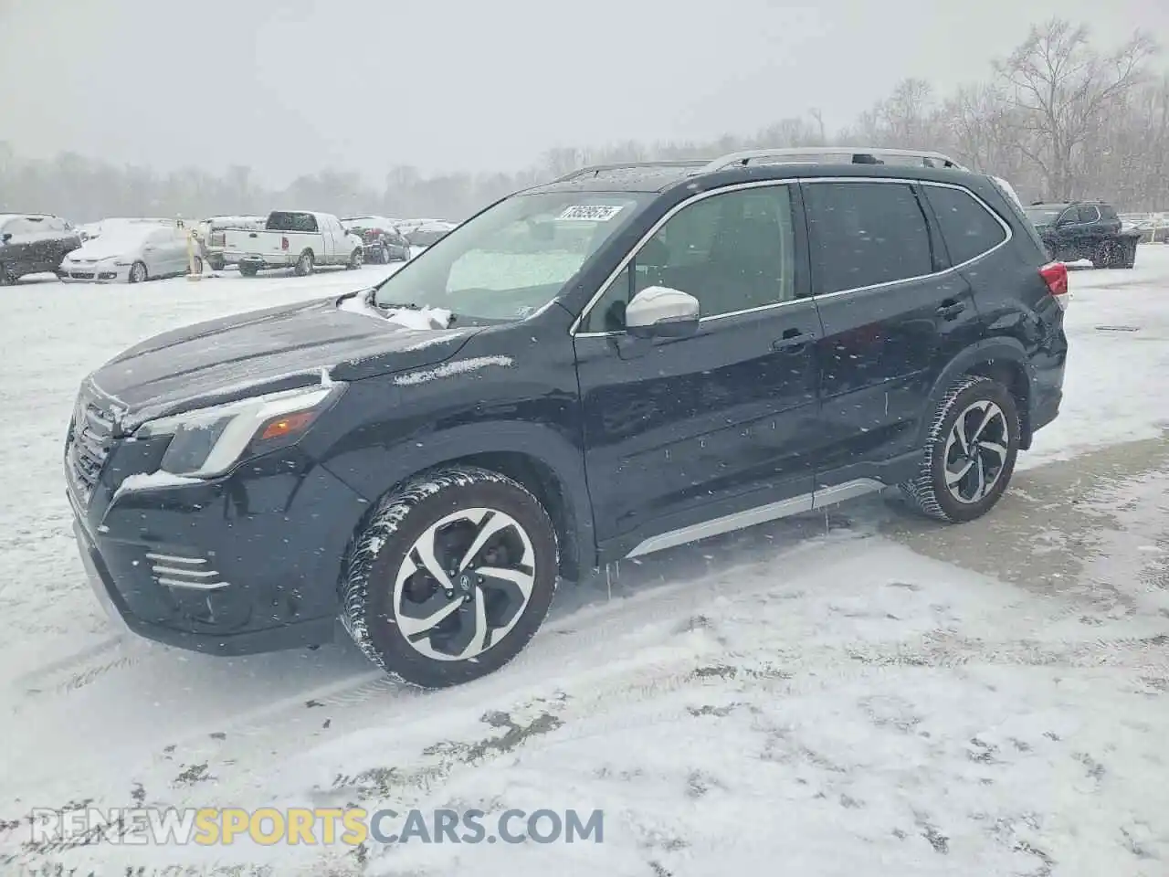 1 Photograph of a damaged car JF2SKARC5NH511476 SUBARU FORESTER 2022