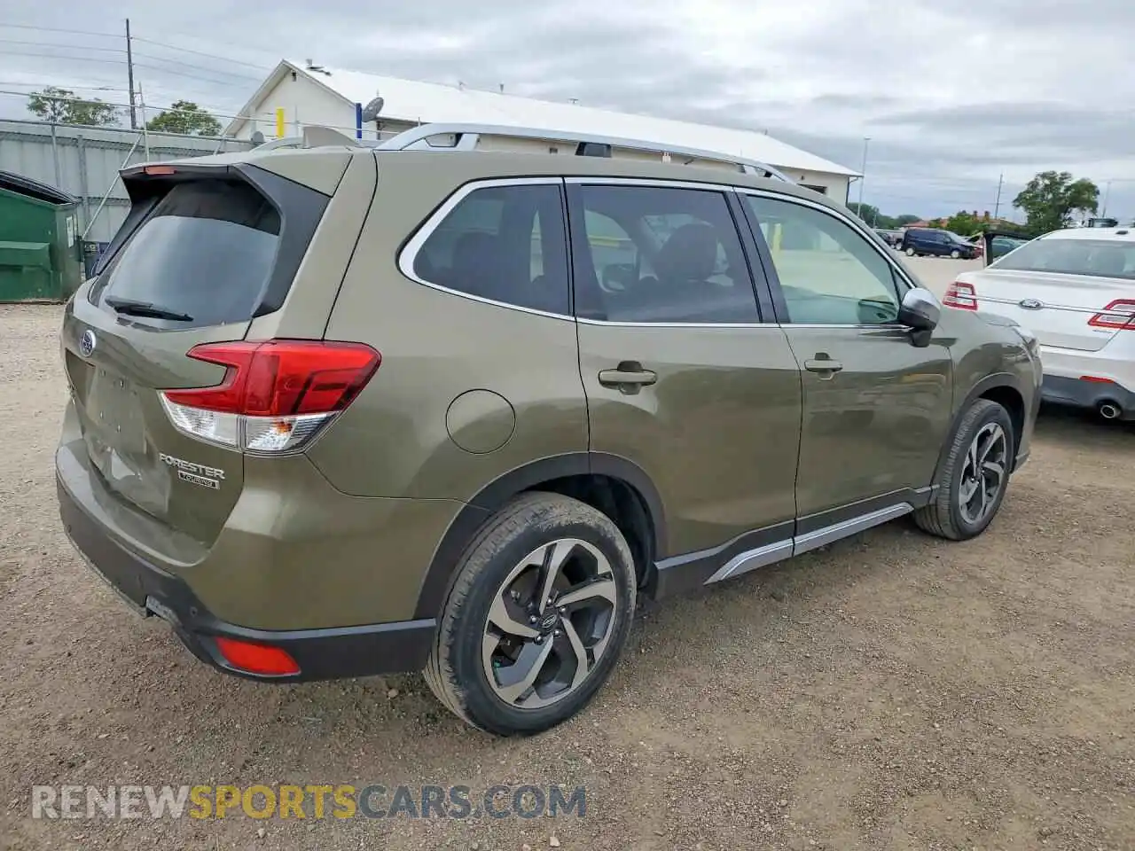 3 Photograph of a damaged car JF2SKARC7NH435405 SUBARU FORESTER 2022