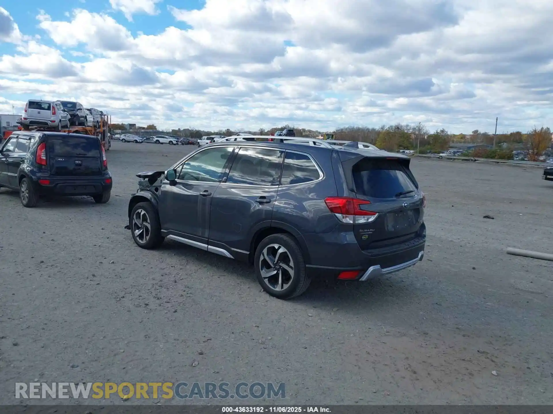 3 Photograph of a damaged car JF2SKARC8NH480644 SUBARU FORESTER 2022