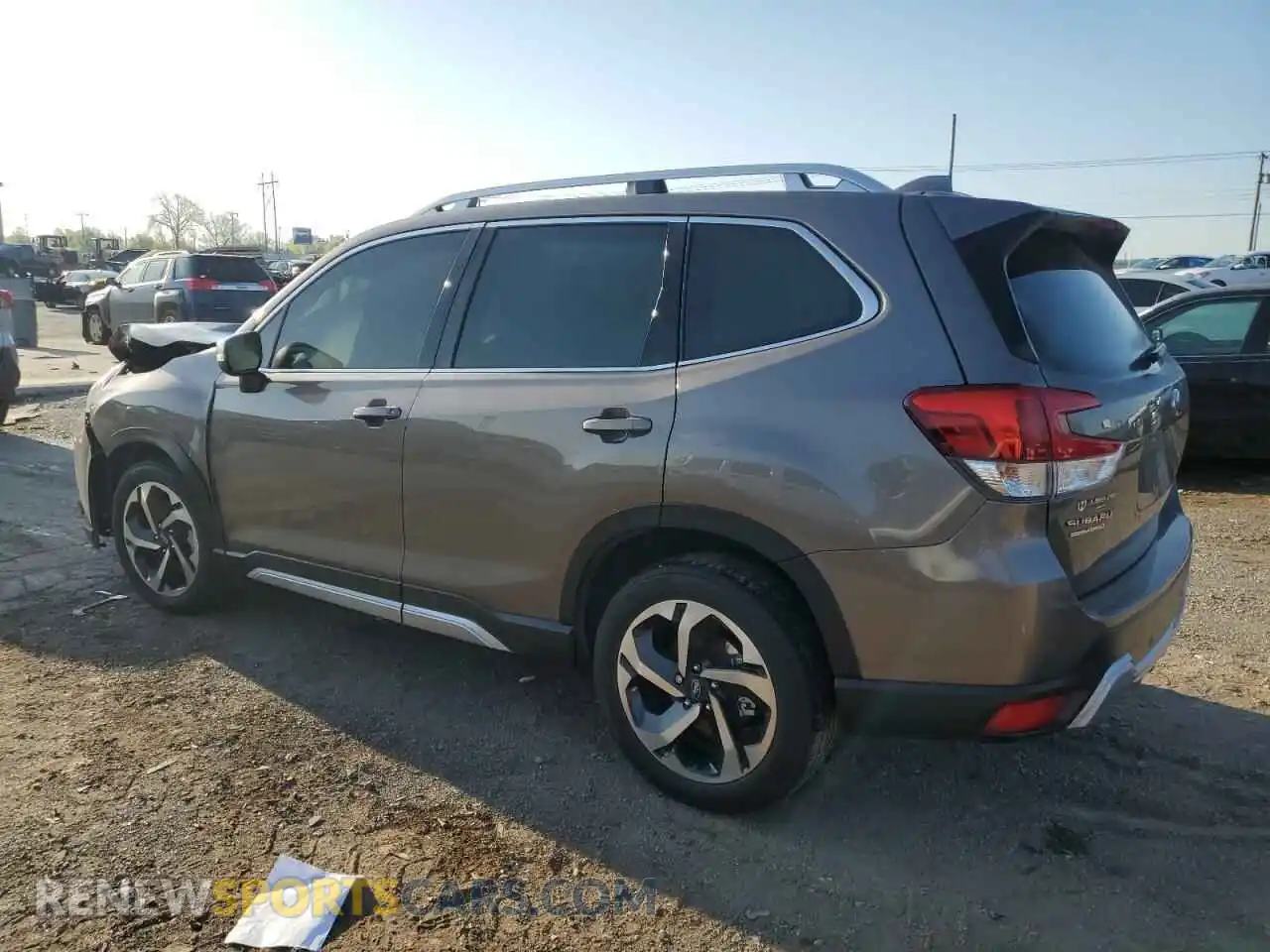 2 Photograph of a damaged car JF2SKARC9NH408982 SUBARU FORESTER 2022