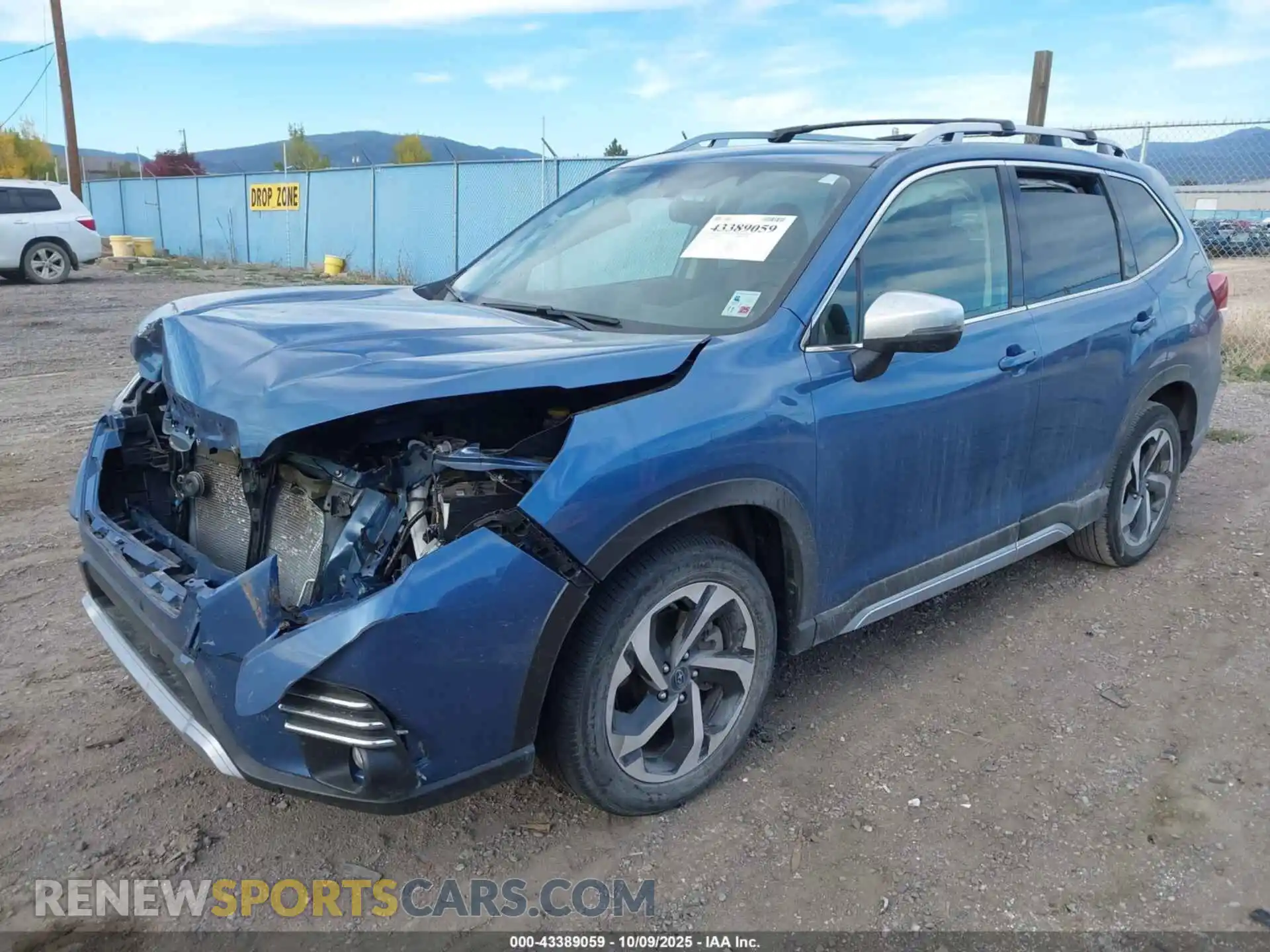 2 Photograph of a damaged car JF2SKARCXNH504720 SUBARU FORESTER 2022