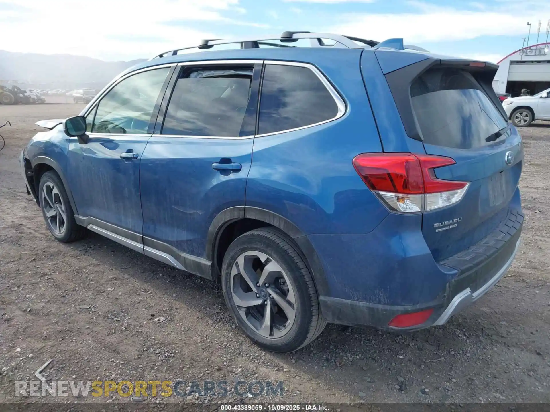 3 Photograph of a damaged car JF2SKARCXNH504720 SUBARU FORESTER 2022