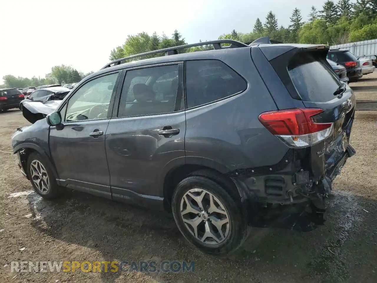2 Photograph of a damaged car JF2SKEEC4NH478130 SUBARU FORESTER 2022