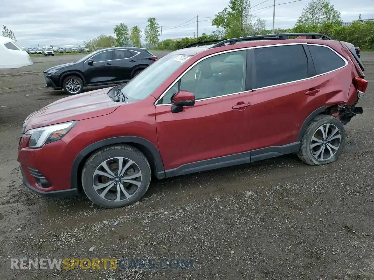 1 fotografías del automóvil dañado JF2SKEPC8NH521901 SUBARU FORESTER 2022